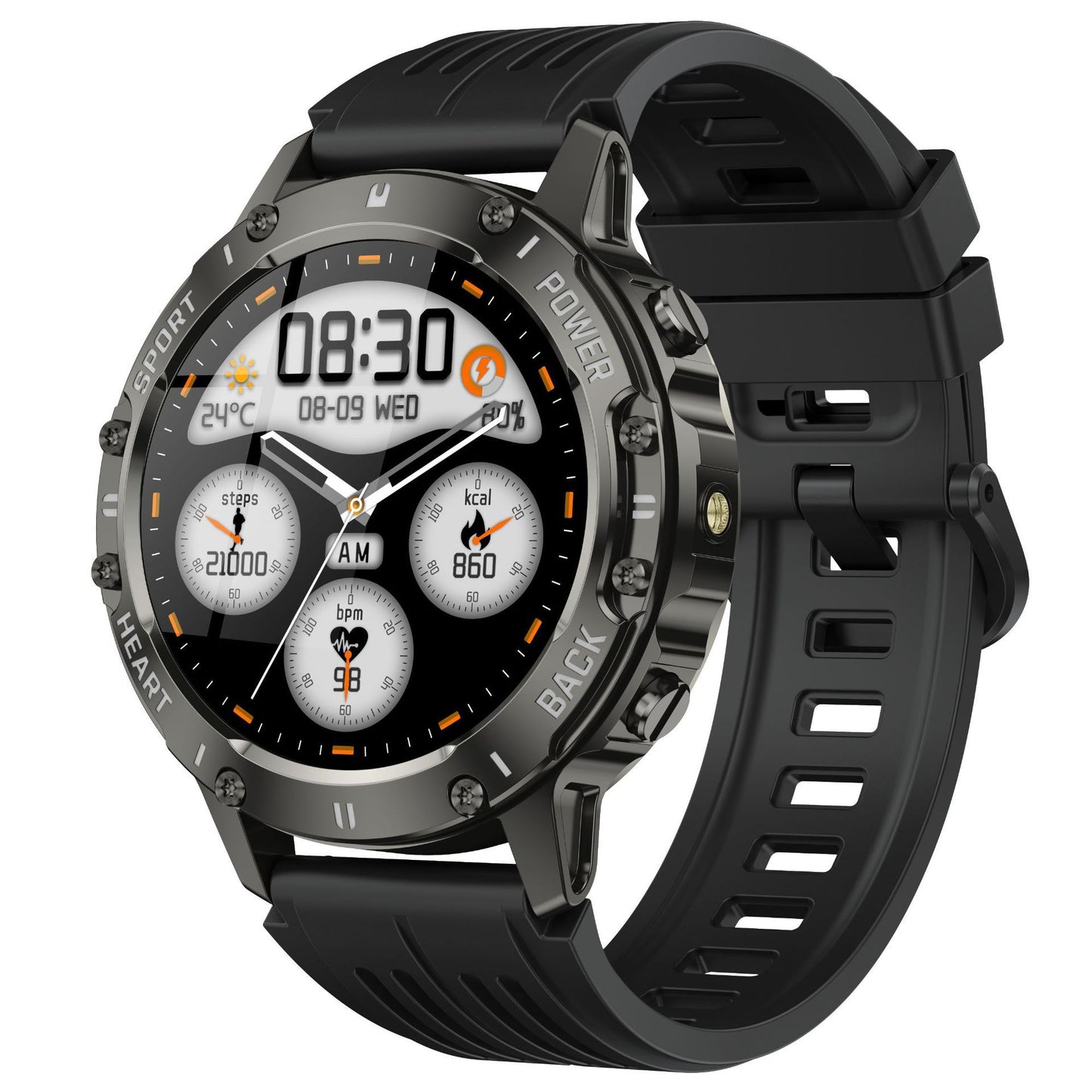 Bluetooth-enabled smart watch for making calls