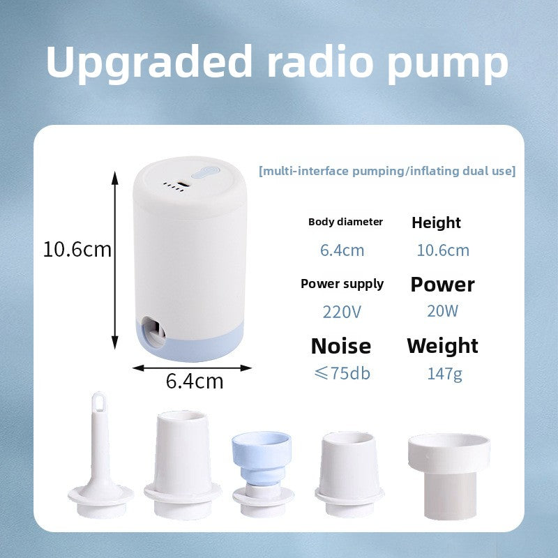 Wireless Charging Portable Air Pump