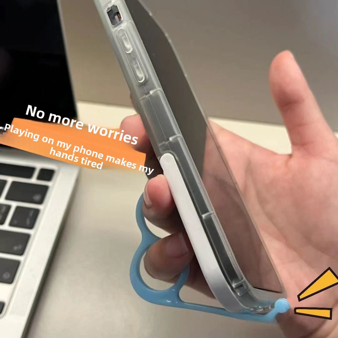 Ergonomic Phone Ring Holder Stand