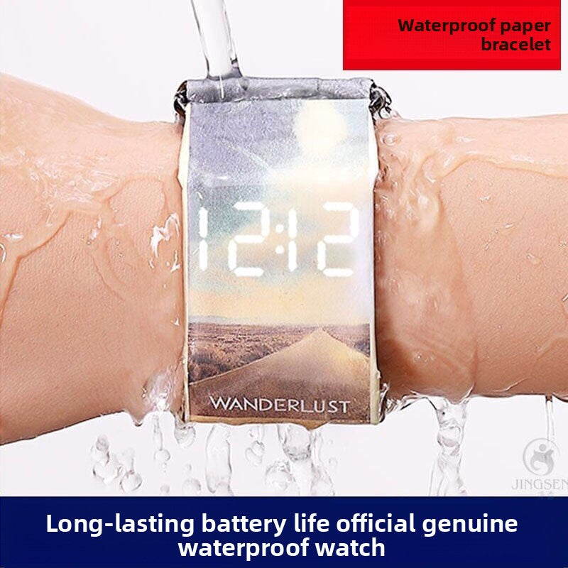 Innovative Paper Watch Waterproof Unisex