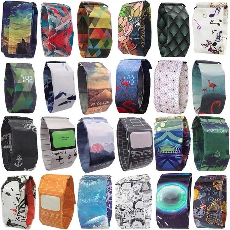 Innovative Paper Watch Waterproof Unisex