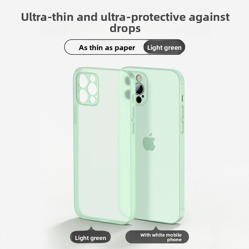 Ultra-thin matte phone case, minimalist