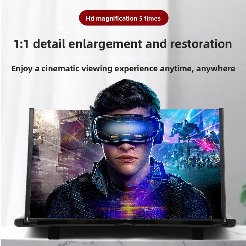 Foldable HD Screen Magnifier with Stand