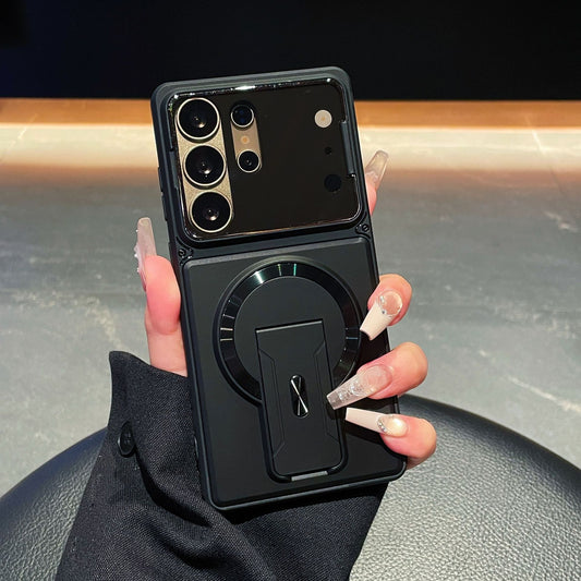 Magnetic Stand Protective Phone Case for Samsung Models