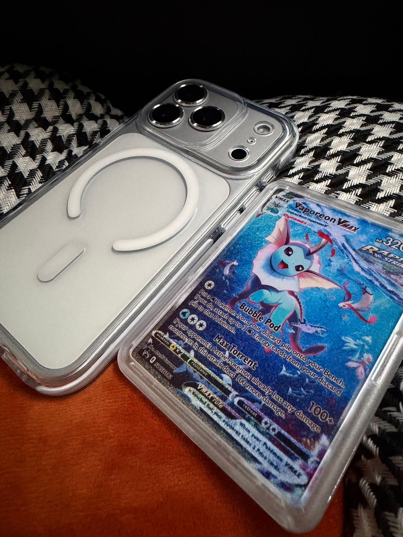Magnetic Phone Case with Card Holder