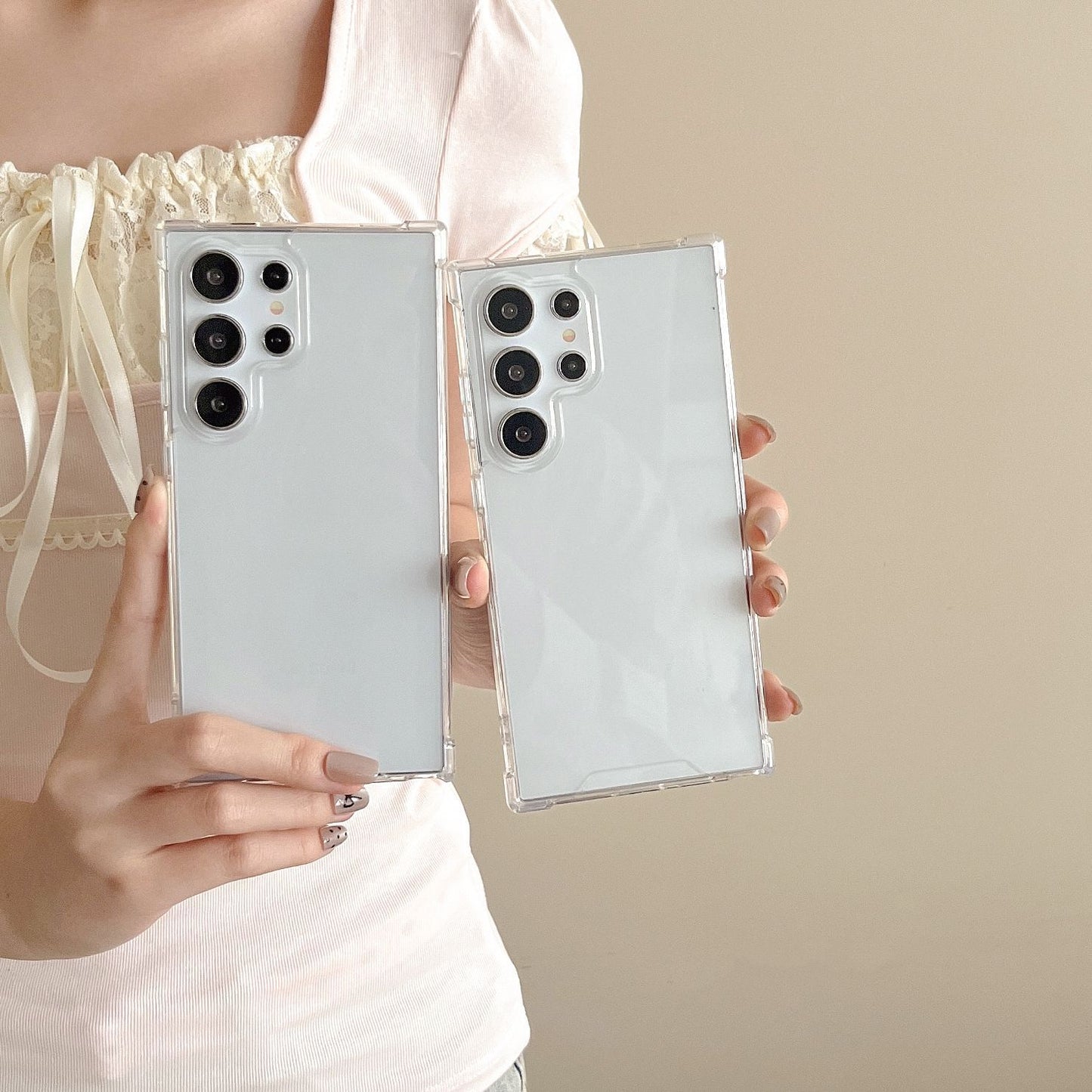 Transparent Samsung Phone Case Protective Cover