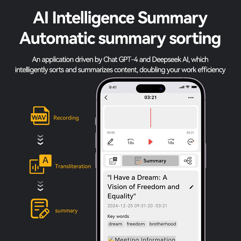 AI Voice Recorder Intelligent Translation