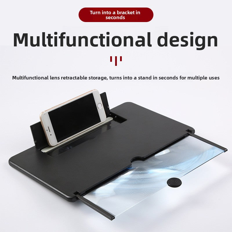 Foldable HD Screen Magnifier with Stand