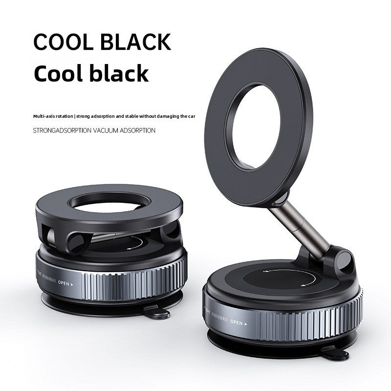 Magnetic rotatable phone holder