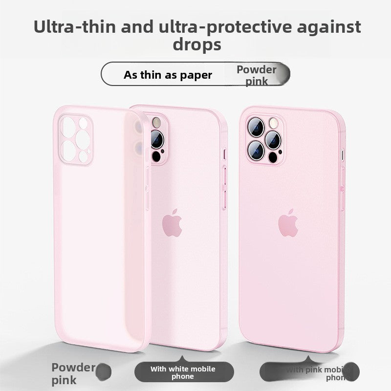 Ultra-thin matte phone case, minimalist