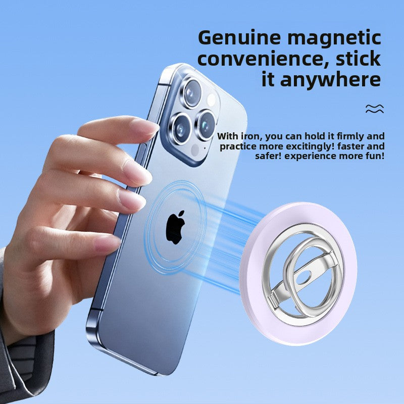Magnetic Phone Ring Stand with Desktop Holder