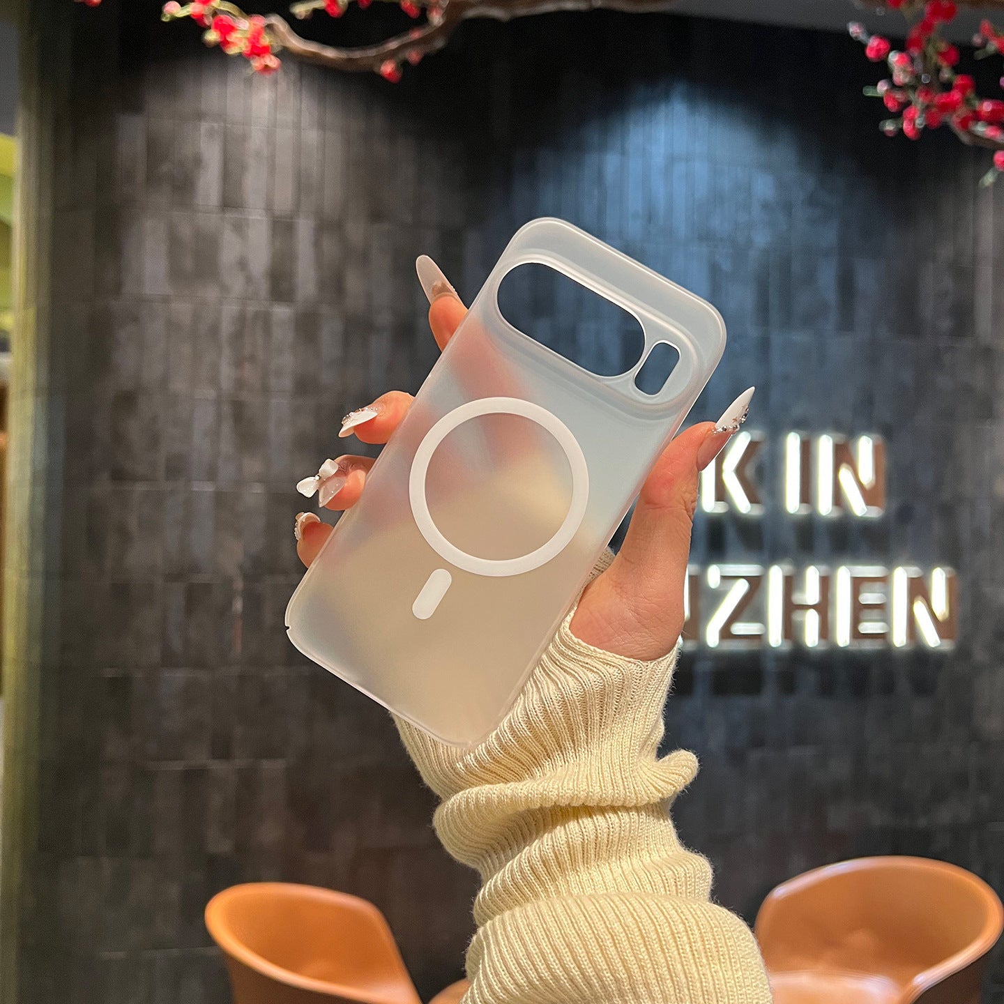 Magnetic phone case
