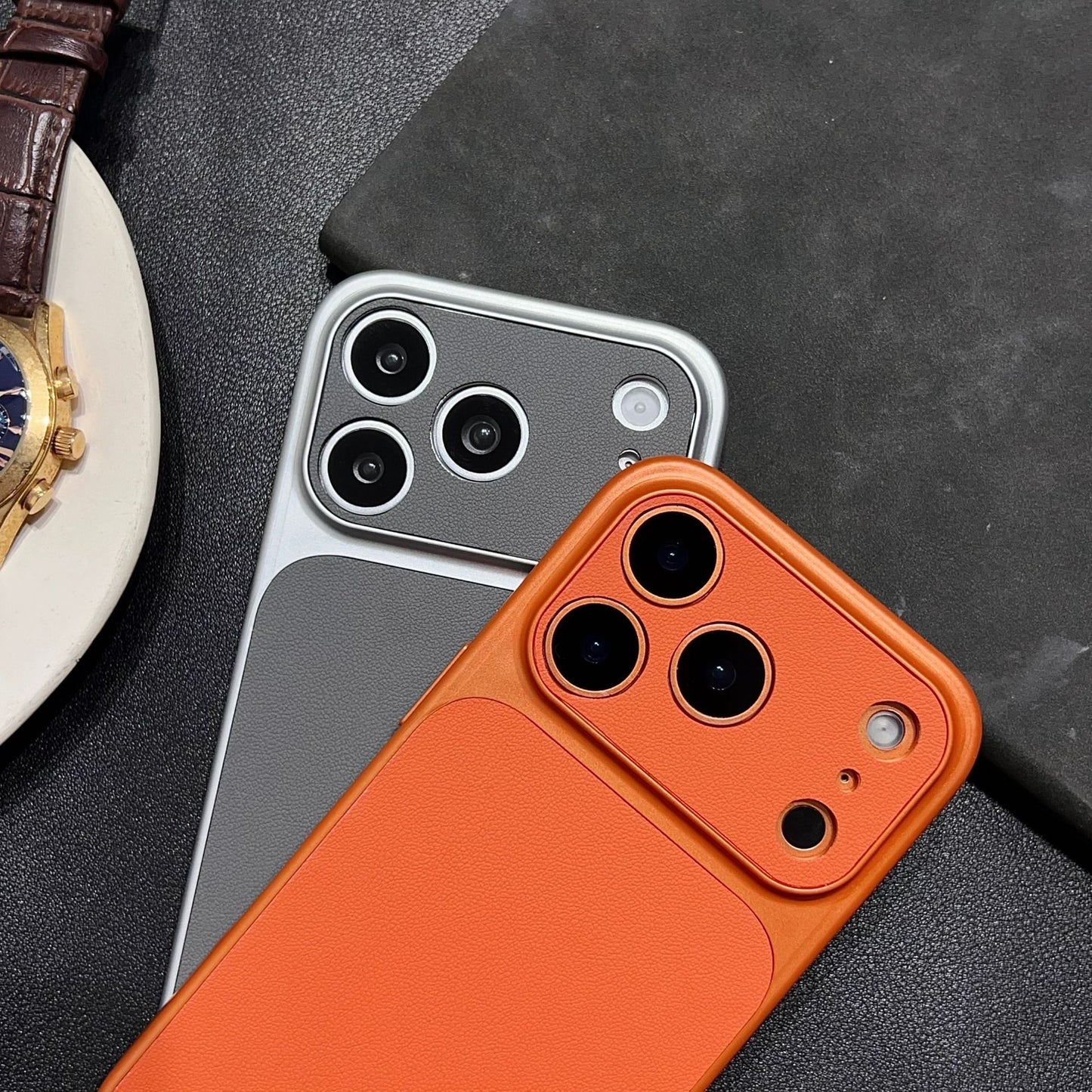 Business Leather Texture iPhone Case
