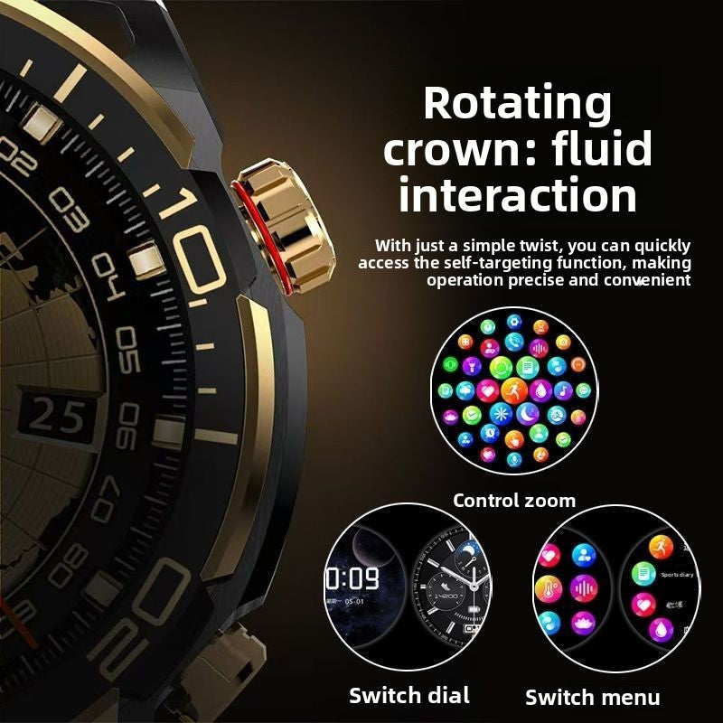 Smartwatch with swimming-level water resistance