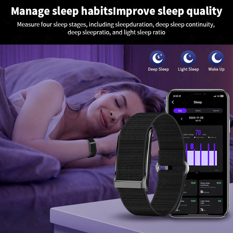 Smart Fitness Watch with Bluetooth Calling