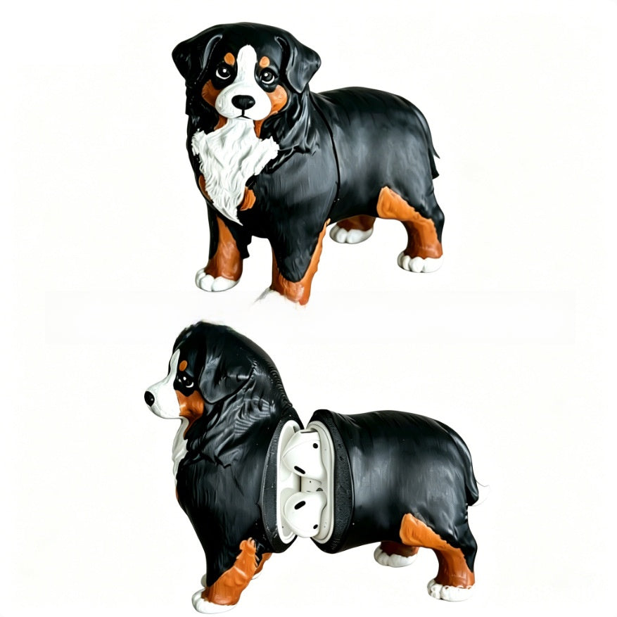 3D Printed Dog Design AirPods Case