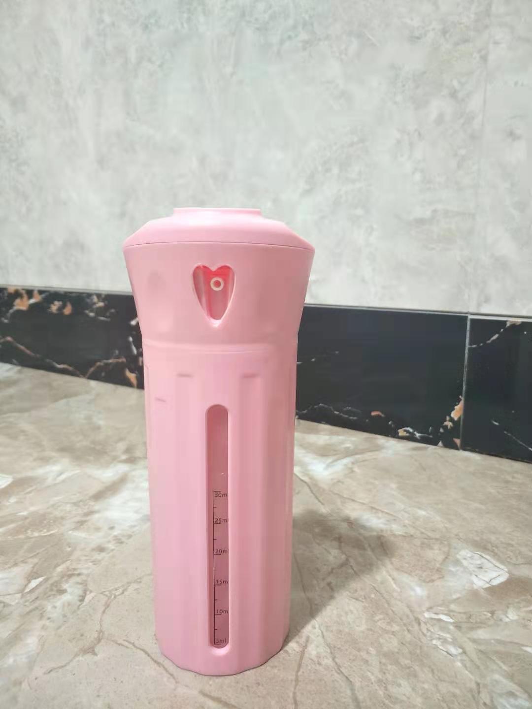 Rotating Four-in-One Travel Bottle Set