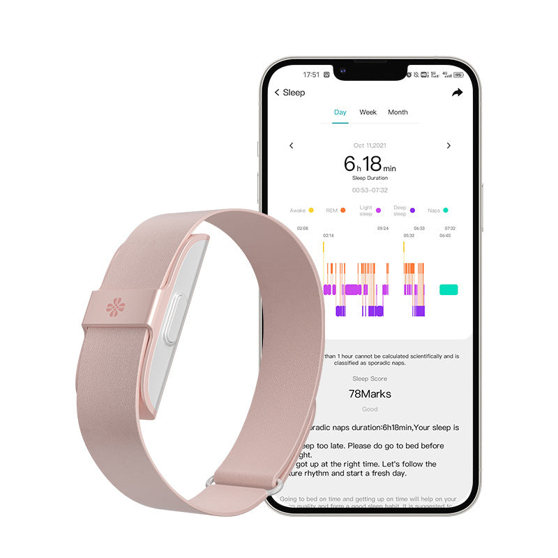 Smart Bracelet with Heart Rate Blood Oxygen Sleep Monitor