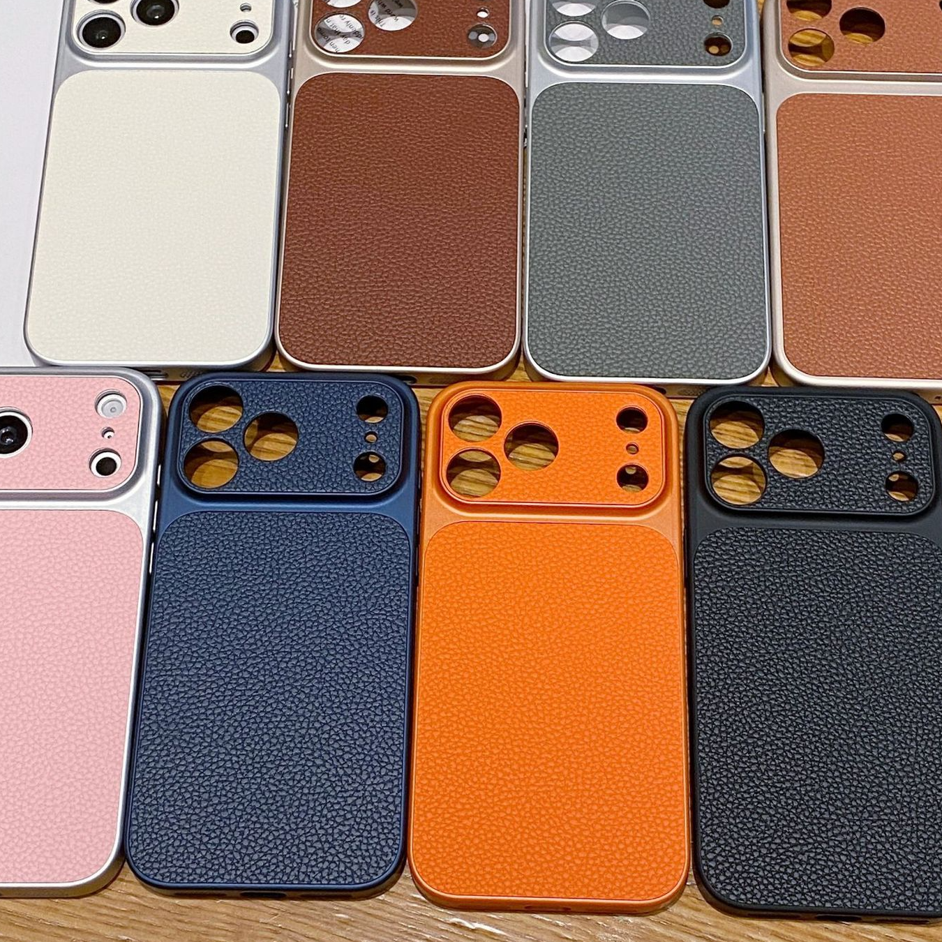 Leather Texture iPhone Protective Case