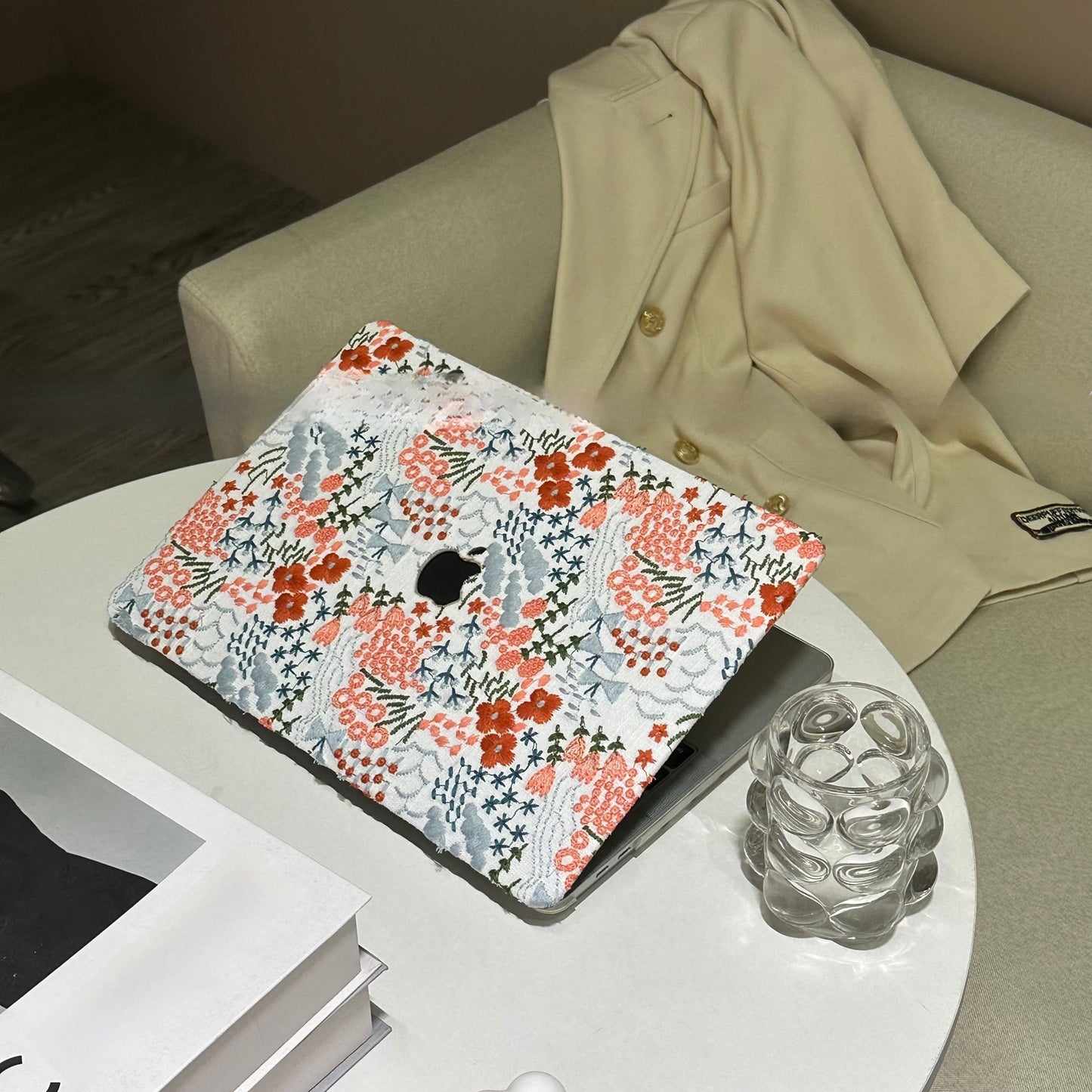 Embroidered Laptop Protective Case