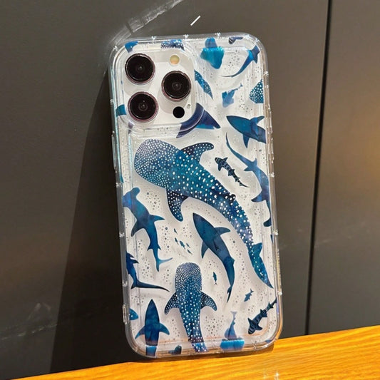 Polka Dot Whale Shark iPhone Case