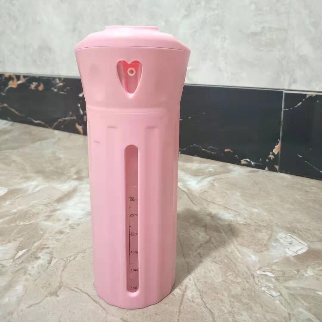 Rotating Four-in-One Travel Bottle Set
